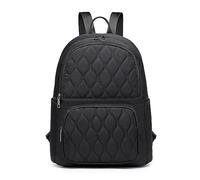 Miss Lulu Sac à dos décontracté en nylon léger pour femme avec plusieurs compartiments intérieurs (Negro)
