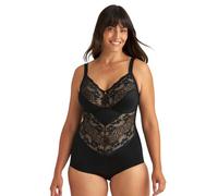 Miss Mary Fantastic Flair Body di pizzo morbido senza ferretto 100D Black