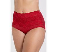 MISS MARY OF SWEDEN Braguita efecto vientre plano Jacquard Encaje. Color Rojo