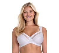 Miss Mary of Sweden Essence Reggiseno con Ferretto in Cotone - Comfort Quotidiano con Dettagli in Pizzo 110C White