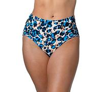 Miss Mary of Sweden Jungle Summer Braga de Bikini de Modelo Maxi para Mujer con Estampado de Leopardo