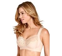 Miss Mary of Sweden Lovely Lace Sujetador de Mujer sin aro en algodón con Copa Alta Regalo para Ella, Regalo para Mujeres