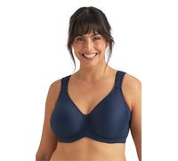 Miss Mary of Sweden Stay Fresh Sujetador Tipo Camiseta con aro, sin Relleno y Espalda Ancha 100E Dark Blue