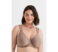 Miss Mary of Sweden Stay Fresh Sujetador Tipo Camiseta con aro, sin Relleno y Espalda Ancha 90F Taupe
