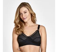 MISS MARY OF SWEDEN Sujetador sin aros Cotton Dots. Color Negro