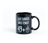 Miss Miserable Taza para 50 cumpleaños ¿Que cuántos años tengo? 49+1