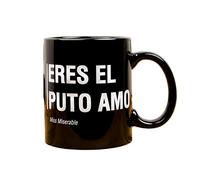 Miss Miserable - taza para desayuno original con mensaje para sobrados - regalos originales, cerámica