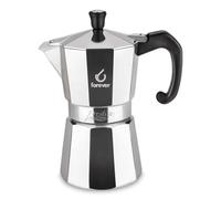 Miss Moka Café Prestige Aluminio 3 Tazas Para Placa De Inducción - FOREVER