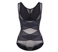 MISS MOLY Mujer Adelgazar Lencería Respirable Shapewear Cómodo Moldeadora Slimming Faja Reductora Abdomen Cintura Adelgazante sin Costuras Ligero Bodysuit Body Shaper Corsé