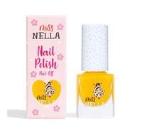 Miss Nella HONEY TWINKLES- Esmalte especial para uñas con brillos para niños, fórmula despegable, a base de agua y sin olor