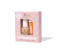 Miss Nella Magic Spell Lips & Tips duo - Brillo de labios perfumado + Esmalte de uñas con purpurina para niños, con fórmula despegable, a base de agua