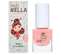 Miss Nella PEACH SLUSHIE- Esmalte de uñas especial para niños, con fórmula despegable, a base de agua y sin olor