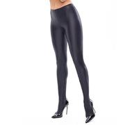 Miss O Gloss Opaque Open Crotch Tights