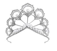 Miss Reina para Mujeres Diamante de Imitación Boda Tiara Disfraz Fiesta Accesorios para Fiesta de Fin de