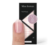 Miss Sophie Lámina de uñas - "Make Me Blush", Transparente, Rosa, Nail Wraps -24 láminas de uñas autoadhesivas ultrafinas de larga duración
