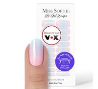 Miss Sophie - Láminas de gel UV para uñas de gel UV I 20 UV con degradado, para uñas de manos y pies