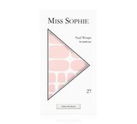 Miss Sophie Make Me Blush Pedicure Papel de aluminio para uñas 27 piezas Make Me Blush
