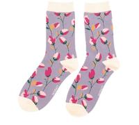 Miss Sparrow Flower Heads Lavender Calcetines para mujer, multicolor, 3-7, Multicolorido, 3-7