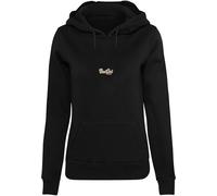 Miss Tee BadGirl Bang Hoody - Sudadera con Capucha para Mujer, Estilo Informal, con Estampado en la Espalda, Ajuste Regular, Tallas XS a 5XL, Negro, XL
