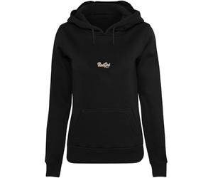 Miss Tee BadGirl Bang Hoody - Sudadera con Capucha para Mujer, Estilo Informal, con Estampado en la Espalda, Ajuste Regular, Tallas XS a 5XL, Negro, M