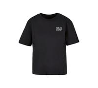 Miss Tee Camiseta 'Cute But Psycho' rosa / negro / blanco XS rosa / negro / blanco