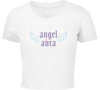 Miss Tee Camiseta de mujer Angel Aura Tee MST101 S