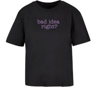 Miss Tee Camiseta de mujer Bad Idea Tee MST153 L