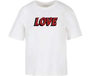 Miss Tee Camiseta de mujer Big Love Letters MST334 L
