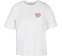 Miss Tee Camiseta de mujer Heart Cage Rose Tee MST066 S