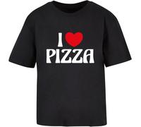 Miss Tee Camiseta de mujer Pizza Love Tee MST131 L