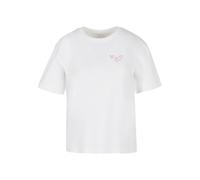 Miss Tee Camiseta 'Embrace Every Moment' rosa / blanco XL rosa / blanco