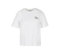 Miss Tee Camiseta 'Give A Damn' mezcla de colores / blanco L EUR
