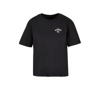 Miss Tee Camiseta lila / negro / blanco L lila / negro / blanco