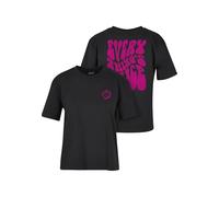 Miss Tee Camiseta para Mujer Everything's Nice, Negro, L