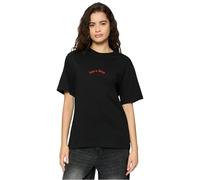 Miss Tee Mst026-love Is Blind tee Camiseta, Negro, M Mujeres