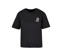 Miss Tee Camiseta 'Wildest Dreams' negro / blanco S negro / blanco
