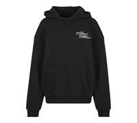 Miss Tee Give A Damn Ladies Fluffy Hoody, Negro, L