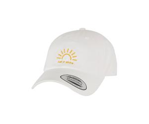 Miss Tee Gorra 'Let It Shine' mandarina / blanco 55-60 mandarina / blanco