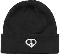 Miss Tee Gorro Peace Sign Heavy Knit MST292 Einheitsgröße
