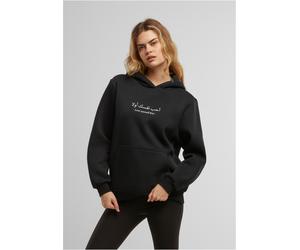 Miss Tee Ladies Love Yourself First EMB Fluffy Hoody MST277 L