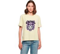 Miss Tee Mst001-always On Fire tee Camiseta, Amarillo Suave, M Mujeres