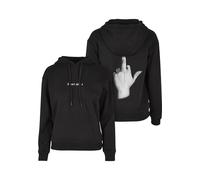 Miss Tee MST033-I Dont Give A Hoody Hooded Sweatshirt, Black, XS Women's