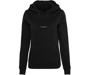 Miss Tee MST044-Shine Bright Hoody Hooded Sweatshirt, Black, S Women's