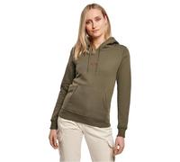 Miss Tee Mst053-love Blind Love Is Cruel Hoody Sudadera con Capucha, Verde Oliva, M para Mujer