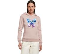 Miss Tee Mst055-chromed Butterfly Hoody Sudadera con Capucha, Duskrose, XXL para Mujer