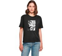 Miss Tee Mst078-lip Tattoo tee Camiseta, Negro, 4XL Grande Alto Mujeres
