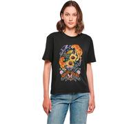 Miss Tee Mst096-summer Lovers tee Camiseta, Negro, M Mujeres
