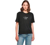 Miss Tee Mst186-angels Club tee Camiseta, Negro, XL Mujeres