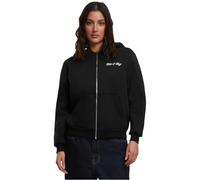 Miss Tee Mst234-rise & Slay Ladies Fluffy Zip Hoody Sudadera, Negro, M para Mujer