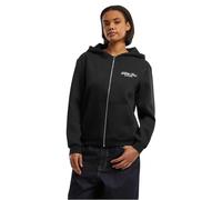Miss Tee Mst235-feel The Pain Ladies Fluffy Zip Hoody Sudadera, Negro, XXL para Mujer